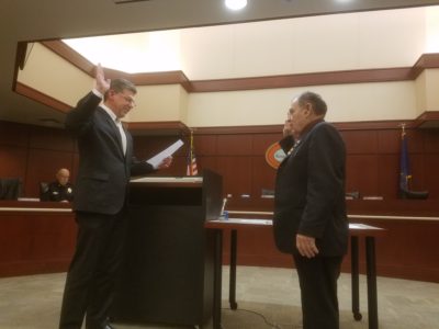 Butler Township Commissioners Take Oath of Office