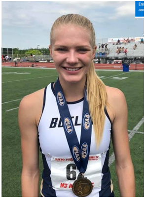 Butler runner Simms caps career with school record