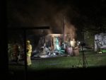 Mobile Home Destroyed In Evans City Fire