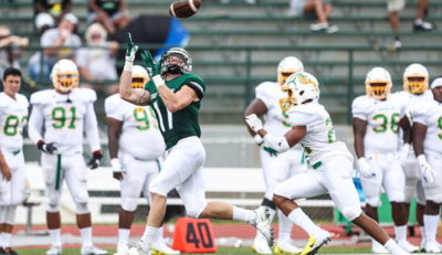 SRU football moves up in national rankings/three players honored
