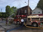 City Firefighters Battle Early Morning Flames